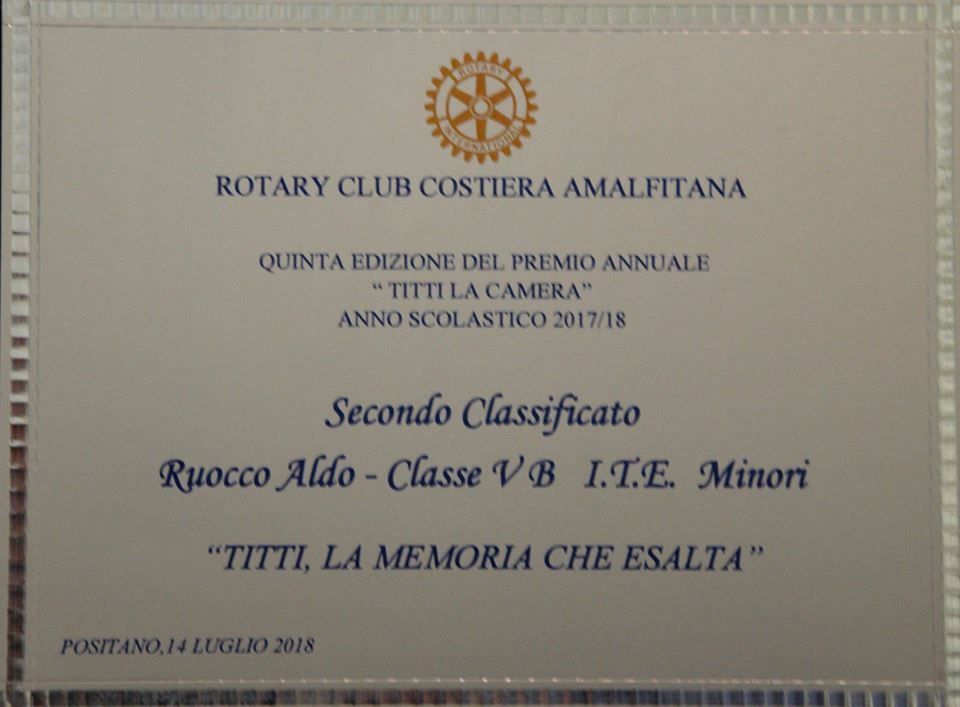 Rotary Club Costiera Amalfitana Evento