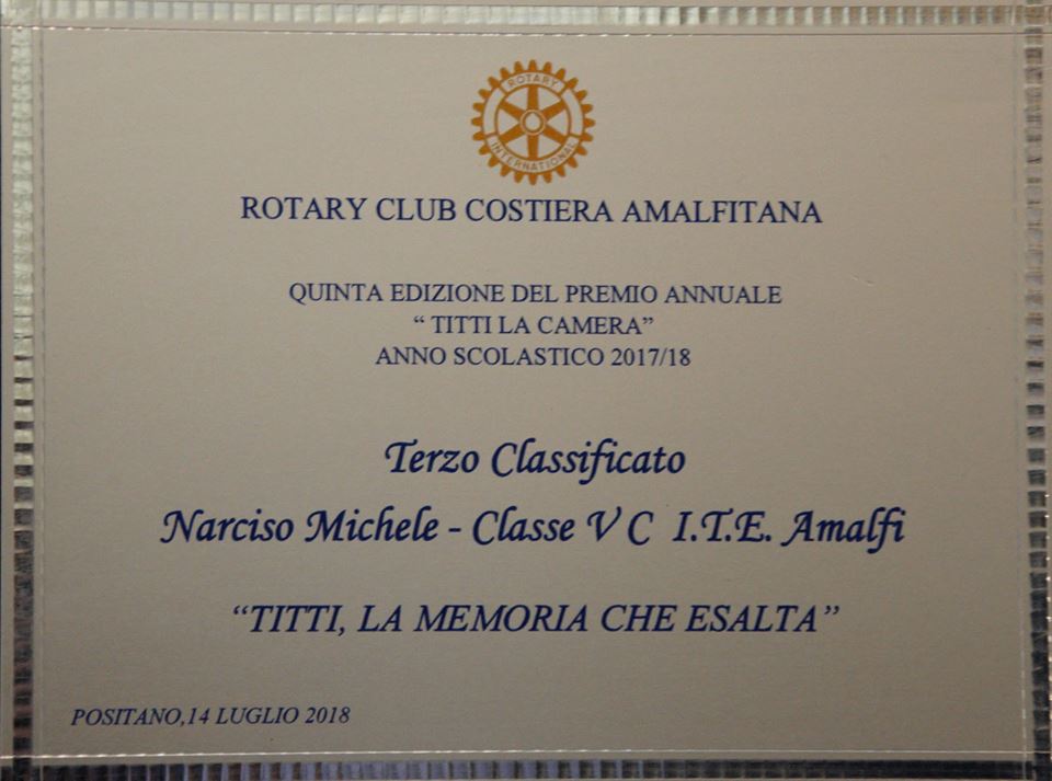 Rotary Club Costiera Amalfitana Evento